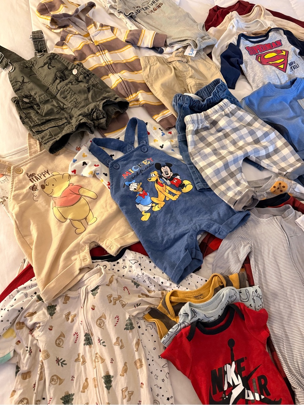 Baby boy clothes bundle size newborn through 6 months!